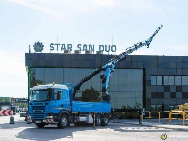 Scania G450 6x4 PALFINGER PK 42002 SH Fly Jib Crane