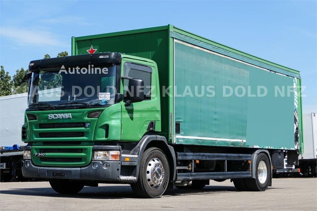 Scania P 340 Curtainsider Beverage Truck / Camera / Tail