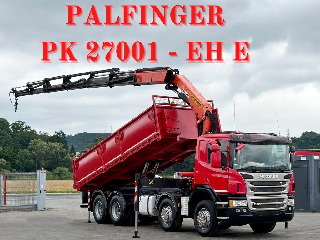 Scania P 400 * KIPPER 6,20m * PK 27001-EH E + FUNK* 8x4