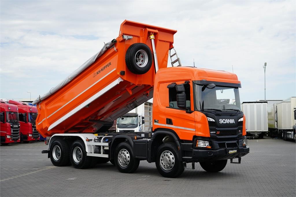 Scania P 420 / XT / EURO 6 / WYWROTKA / 8 X 4 / ŁAD. 18 5