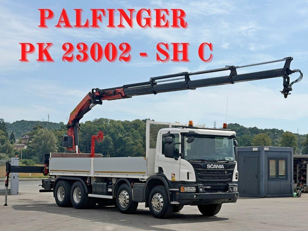 Scania P 450* PRITSCHE 6,90m * PK 23002- SH C FUNK *8x4
