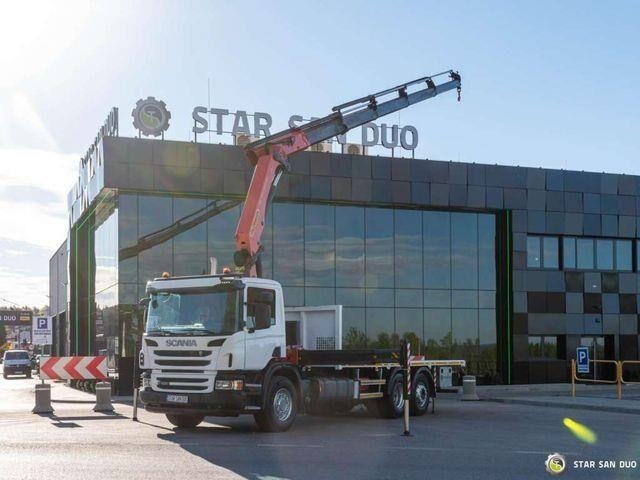 Scania P400 6x2 PALFINGER PK 34002 SH Crane
