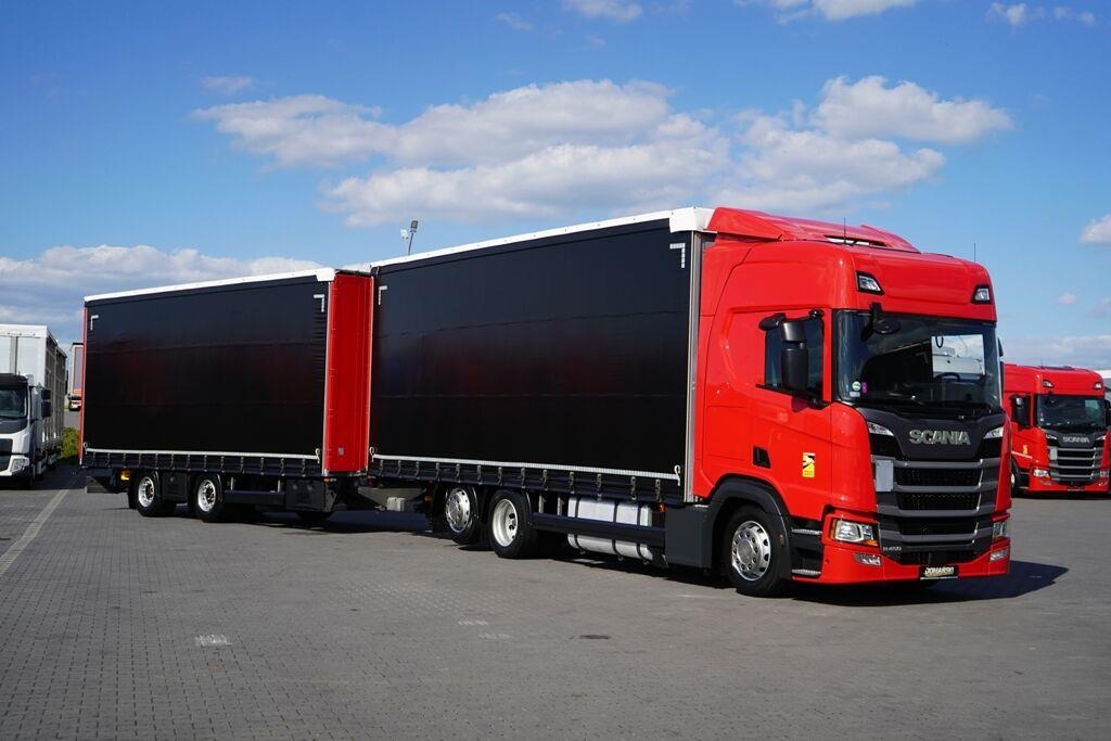 Camion PLSC Scania R 450 / ACC / EURO 6 / ZESTAW PRZEJAZDOWY 120 M3 — occasion
