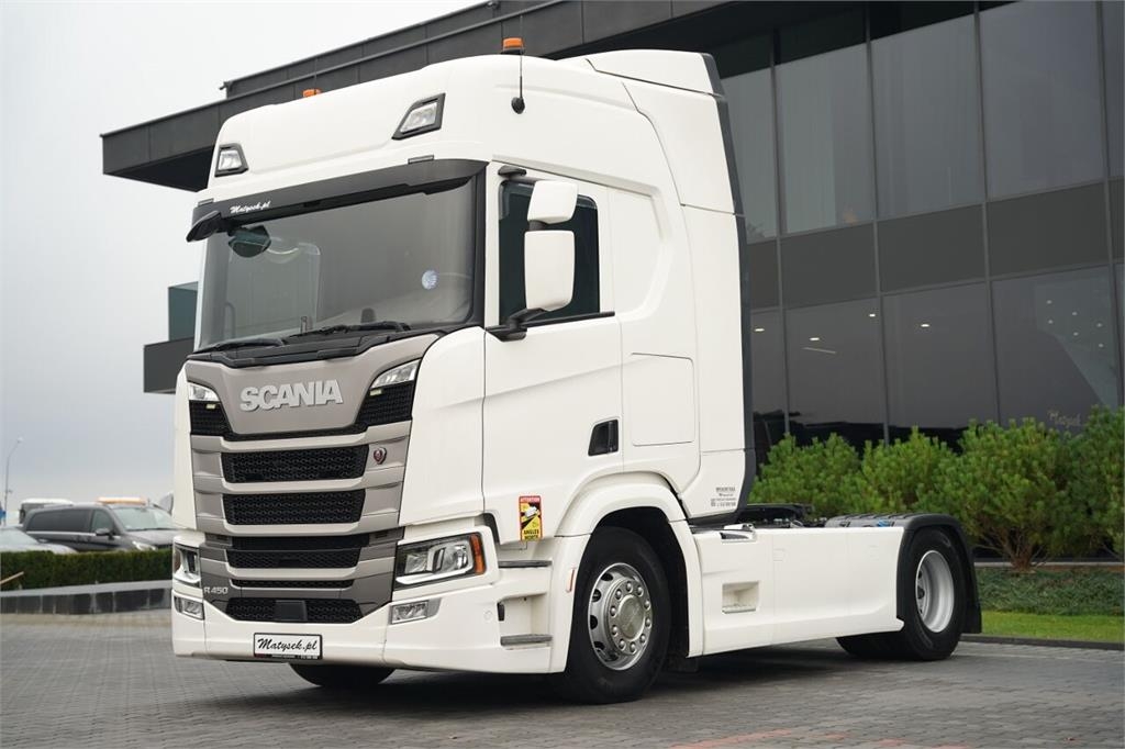 Tracteur routier Scania R 450 / RETARDER / I-PARK COOL / FULL AIRMATIC / E — occasion 2021