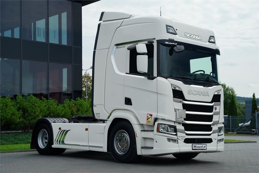 Tracteur routier Scania R 500 / RETARDER / I-PARK COOL / ALUFELGI / EURO 6 — occasion 2018