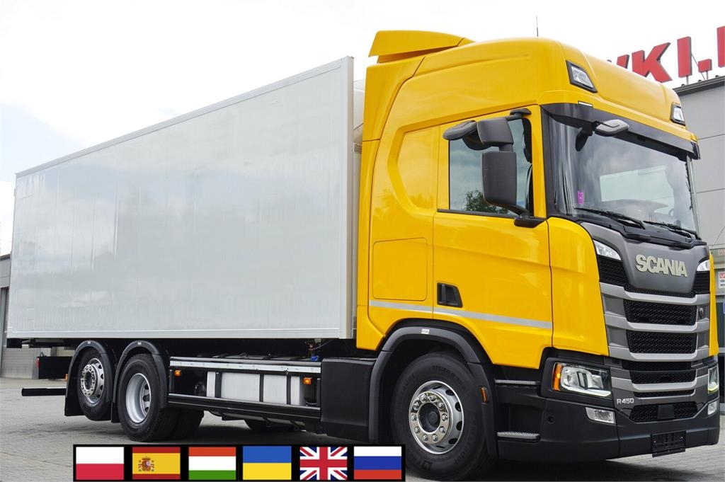 Scania R450 6x2 / Chłodnia hakowa 5-rzędowa / Thermoking