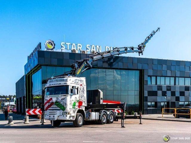 Scania R450 6x4 PALFINGER PK 53002 SH Crane Fly Jib 5t
