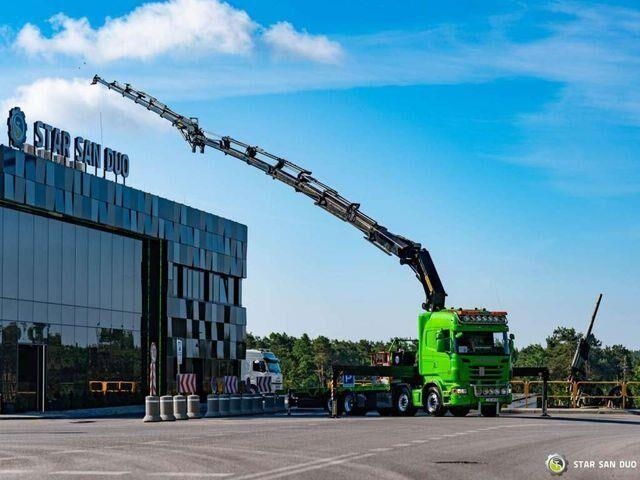 Scania R480 8x2 PALFINGER PK 78002 Crane Fly Jib 2016