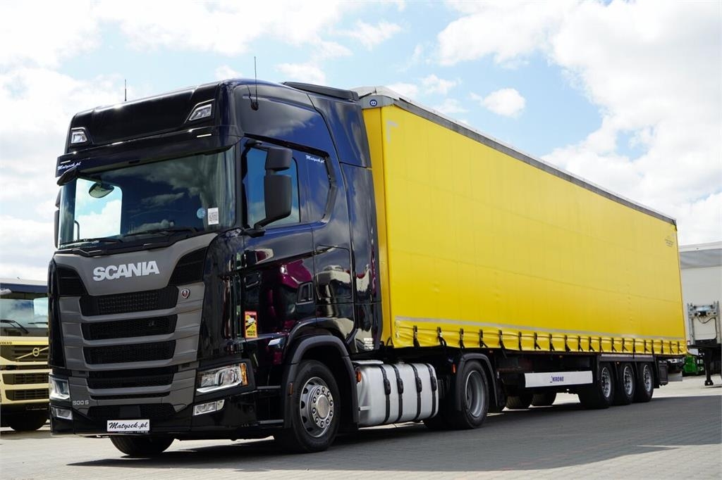 Scania S 500 / ZESTAW / MEGA / LOW DECK / RETARDER / I-PA