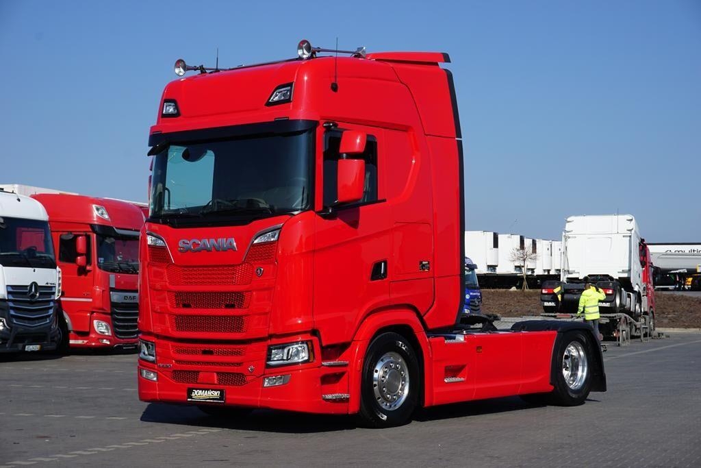 Scania / S 520 / V 8 / EURO 6 / ACC / RETARDER / PEŁNA OP