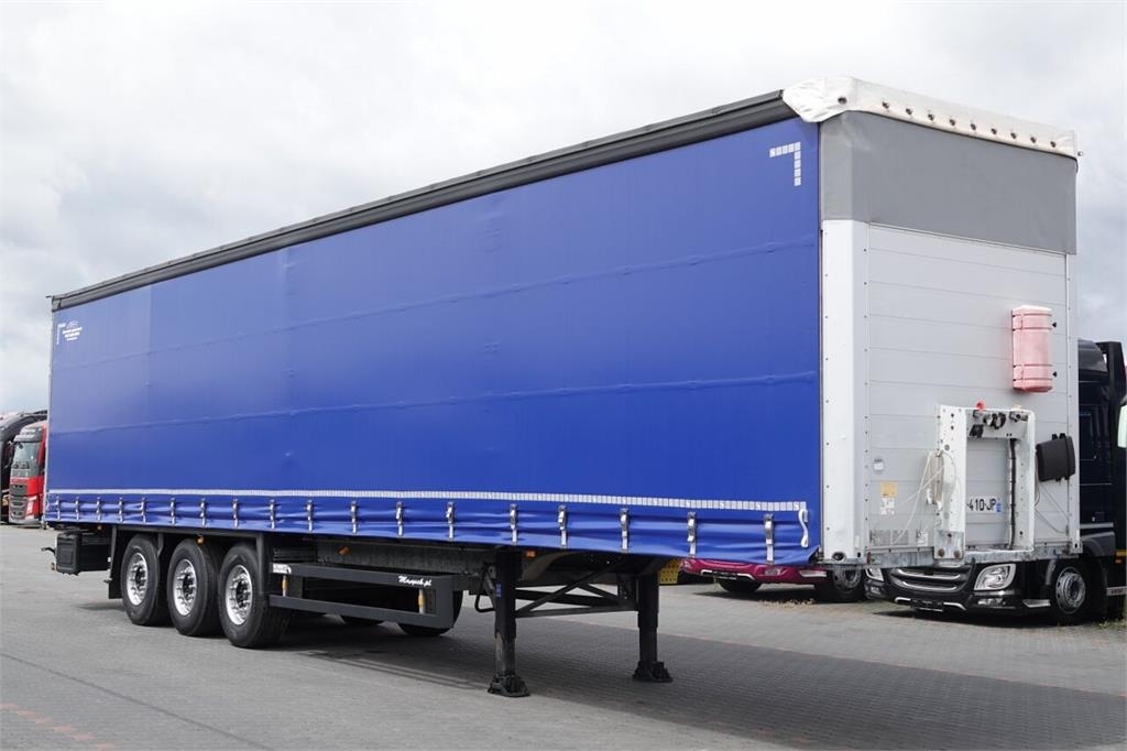 Schmitz Cargobull FIRANKA / STANDARD / DWIE OSIE PODNOSZONE /