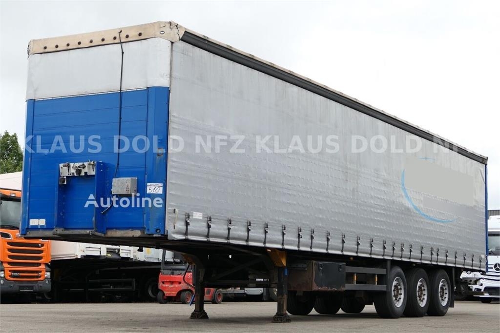 Schmitz Cargobull S01 Curtainsider Semi-Trailer / 92 m³ / Lift Axle