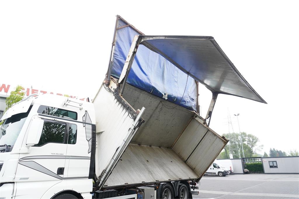 Self discharge body 40m3 , side tipper , hydraulic