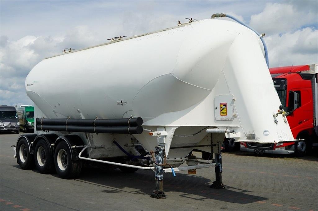 tank transport - tank semi-trailer - cement tank t