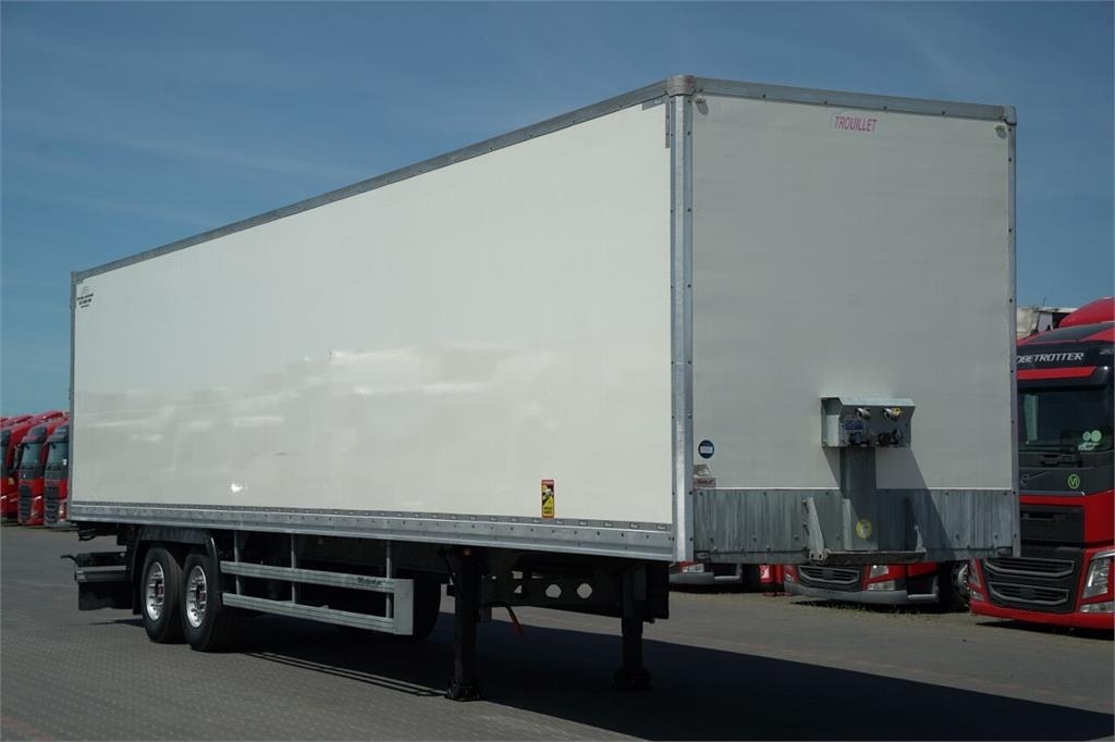 Trouillet / KONTENER / KOFFER / DWIE OSIE SAF / BARDZO MOCN
