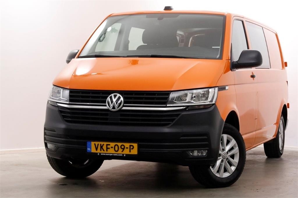 Volkswagen Transporter T6.1 2.0 TDI 110pk Lang D.C. Airco/Nav — occasion 2021