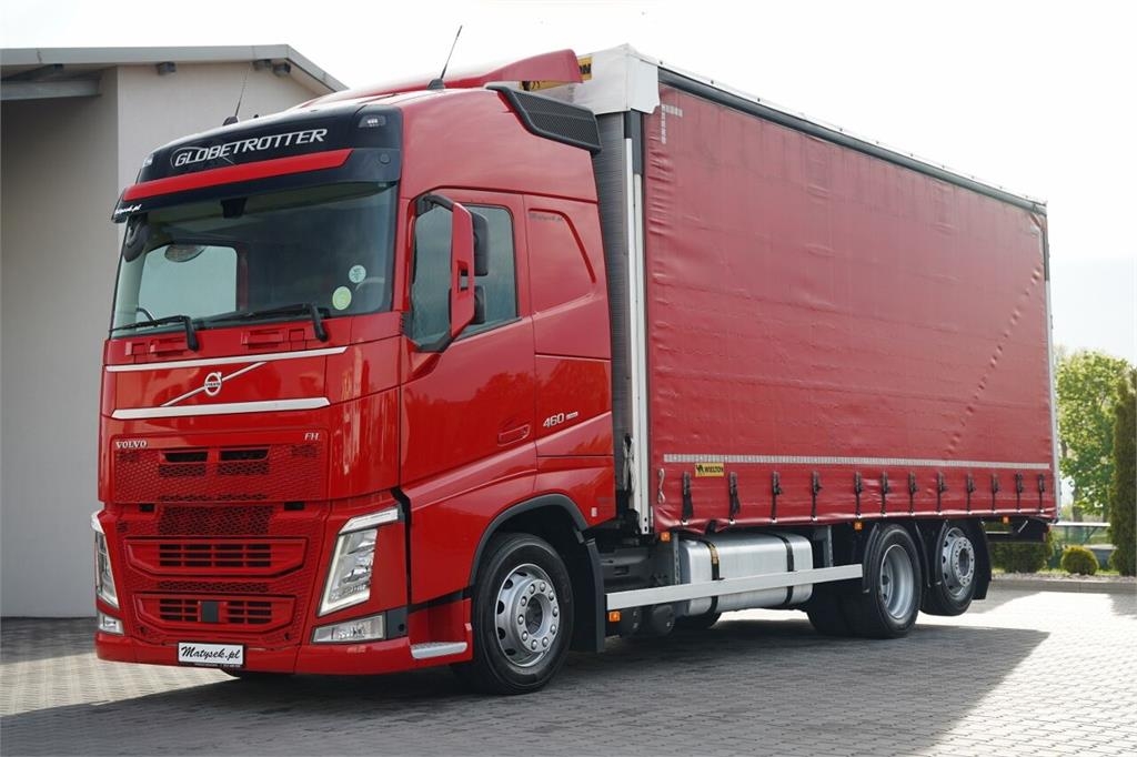Volvo FH 460 / FIRANKA 7,4 M / I-SAVE / I-PARK COOL / OŚ