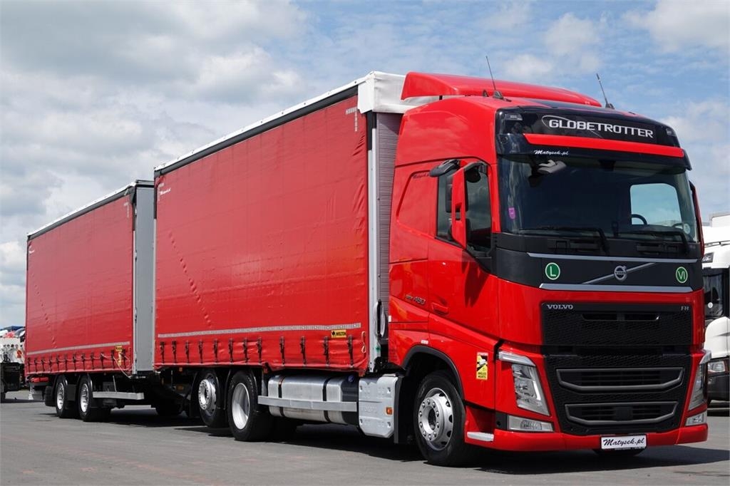 Volvo FH 460 / ZESTAW TANDEM 120 M3 / I-PARK COOL / WIE