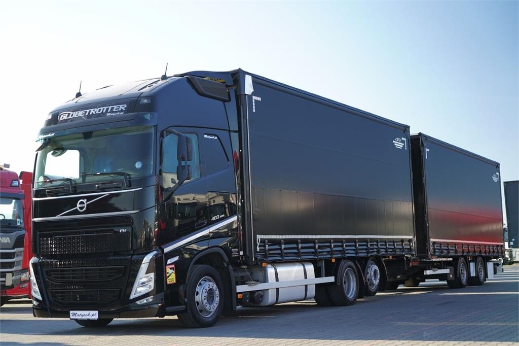 Volvo FH 460 / ZESTAW TANDEM / 120 M3 / PRZEJAZDOWY / I-