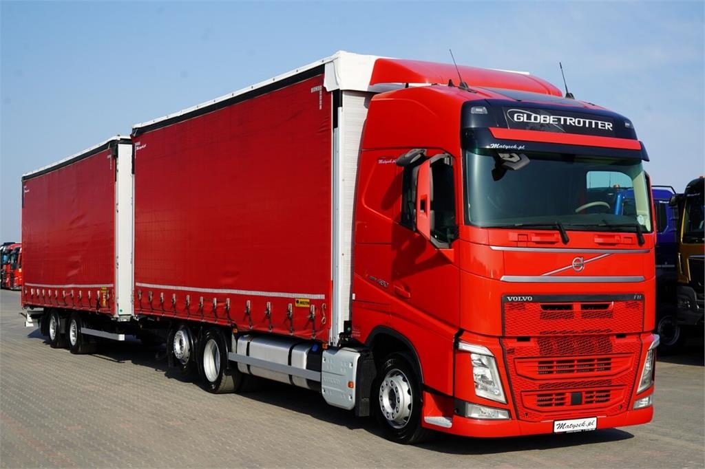 Volvo FH 460 / ZESTAW TANDEM / 120 M3 / PRZEJAZDOWY / I-