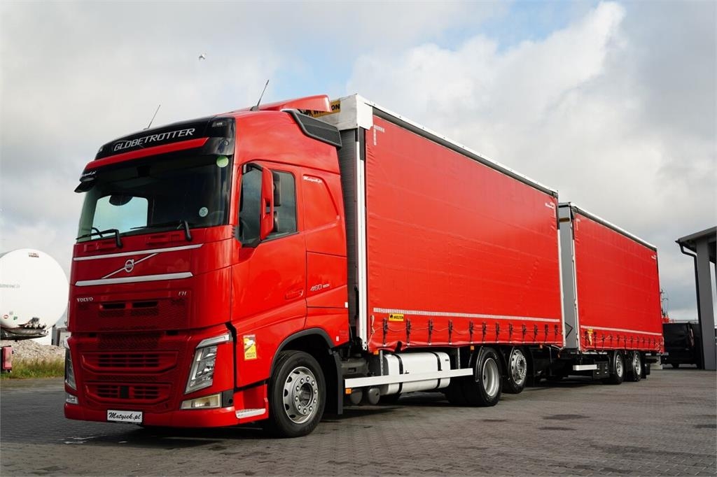 Camion PLSC Volvo FH 460 / ZESTAW TANDEM / 120 M3 / PRZEJAZDOWY / I — occasion 2021