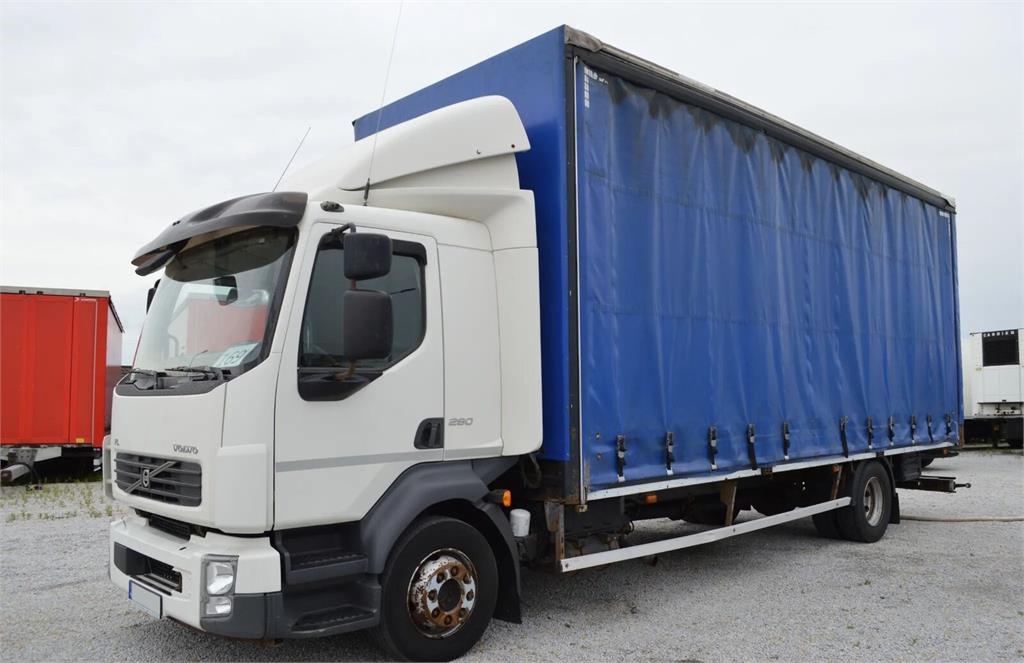 Volvo FL 290 12.290 CURTAIN TILT EURO 5