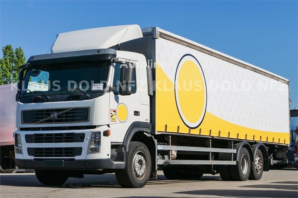 Volvo FM 12.380 6x2 / Curtainsider Truck / Lift & Steeri
