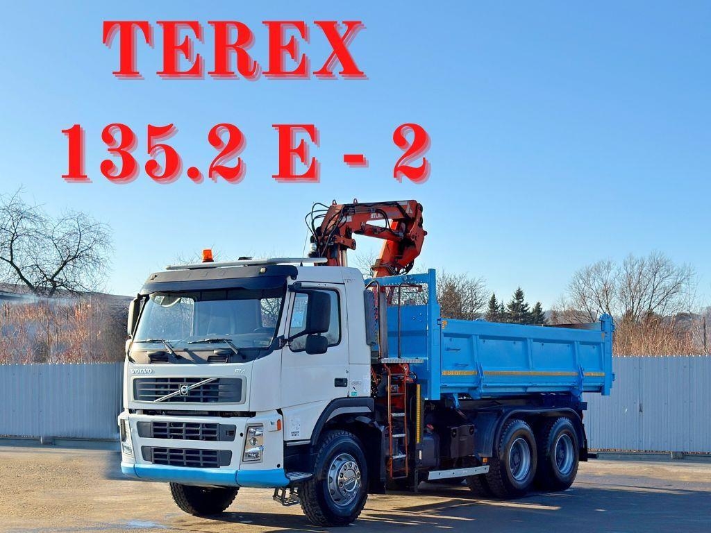 Volvo FM 380 Kipper 5,10 m * ATLAS TEREX 135.2ME-A2