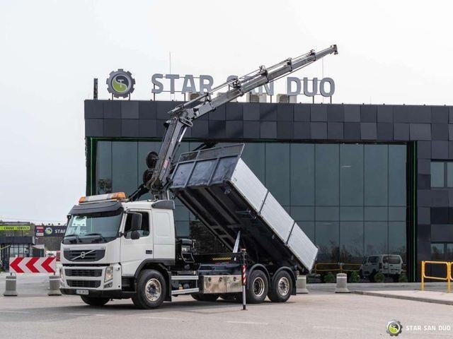 Volvo FM430 6x2 HIAB 166 E-5 HIPRO Crane Kipper