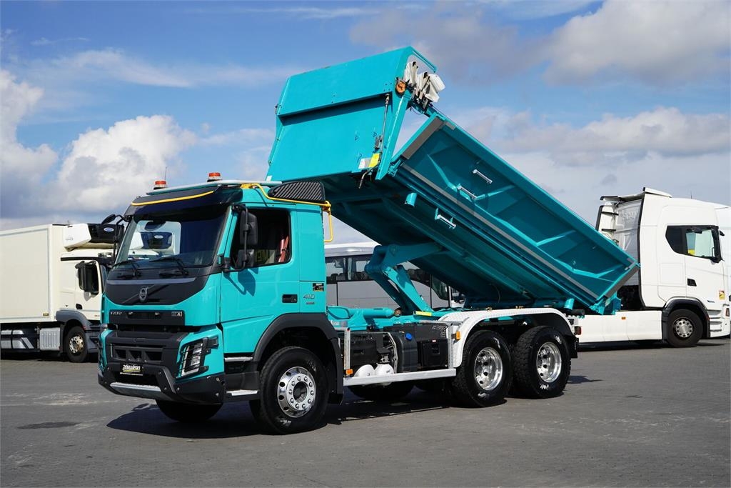 Volvo FMX / 410 / E 6 / WYWROTKA / 6 X 4 / HYDROBURTA /