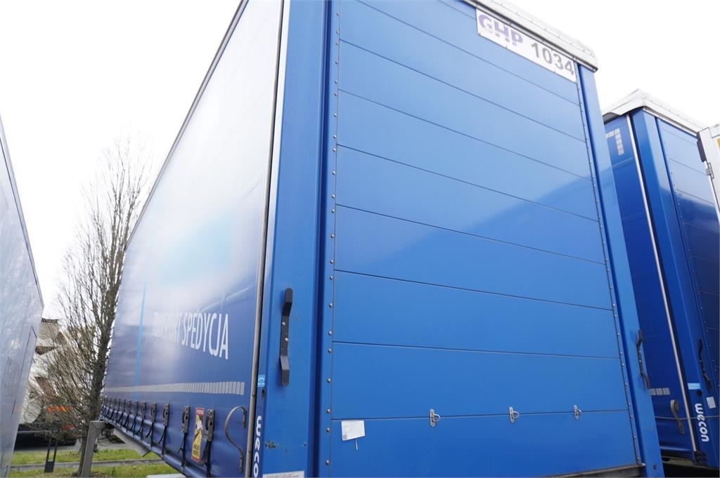 Wecon 19 EPAL curtainsider superstructrure / 301 cm heig
