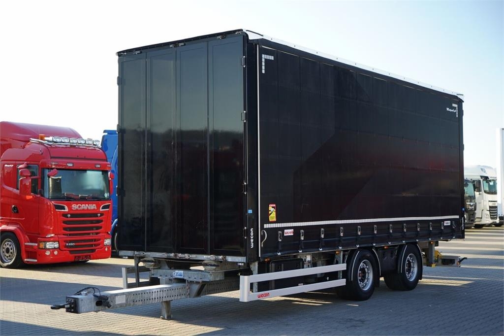 Wecon PRZYCZEPA - 7,7 M / TANDEM / PRZEJAZDOWA / ZAWIESI