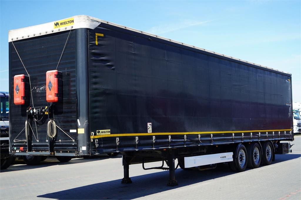 Wielton FIRANKA / STANDARD / OŚ PODNOSZONA / 385/65 r22,5