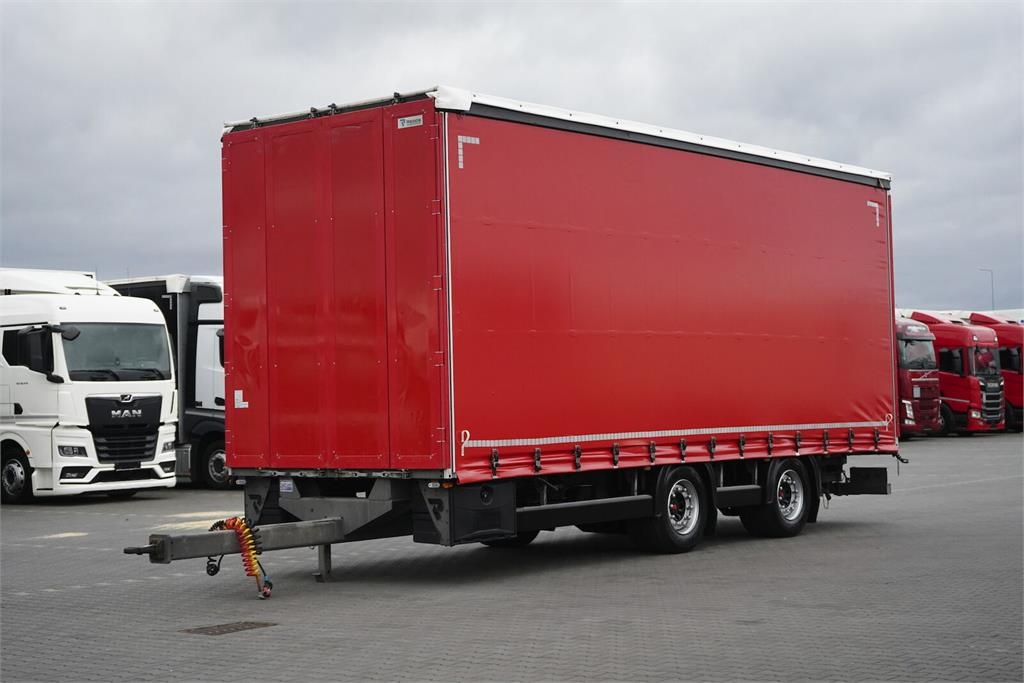 Remorque PLSC Wielton REDOS / TANDEM / FIRANKA / 19 PALET / DŁ. 7,75 M — occasion