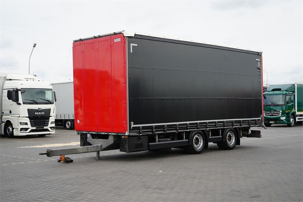 Remorque PLSC Wielton REDOS / TANDEM / FIRANKA / 19 PALET / DŁ. 7,75 M — occasion
