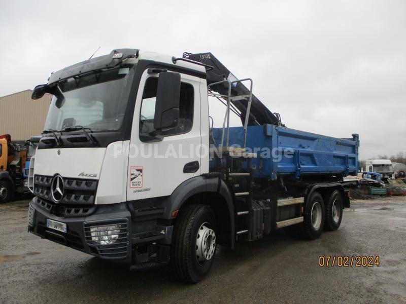 Mercedes-Benz Arocs 2636 année 2020 grue HMF 1310 K2 année 2008
