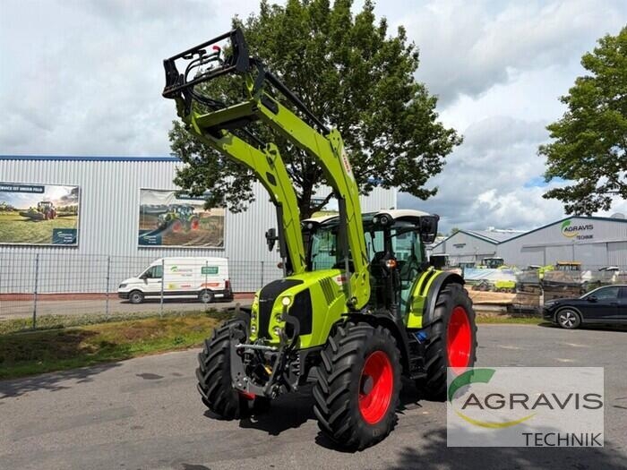 Tracteur agricole CLAAS ARION 450 CIS STAGE V + FL 120 — occasion 2024, 389 h