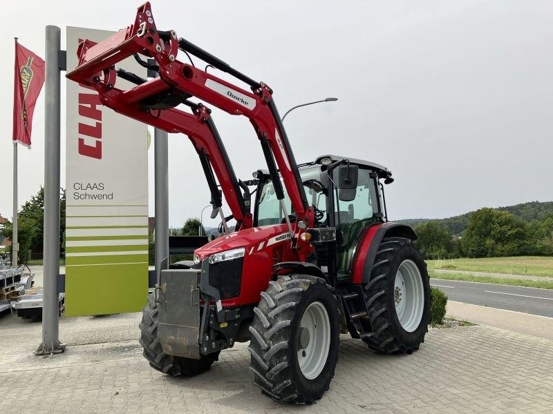 Tracteur agricole Massey Ferguson MF 5711 DYNA 4 + Quicke Q4M — occasion 2019, 3 611 h