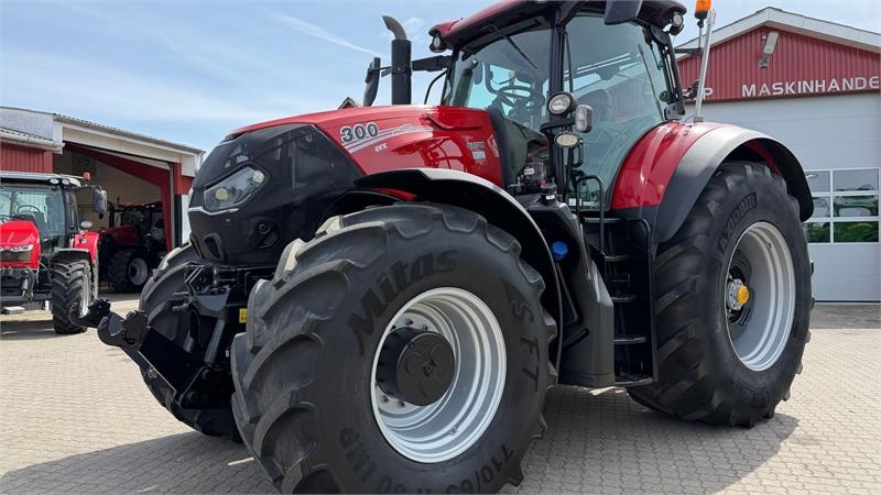 Case IH Optum 300 CVX MED FRONT PTO OG AUTOSTYRING!