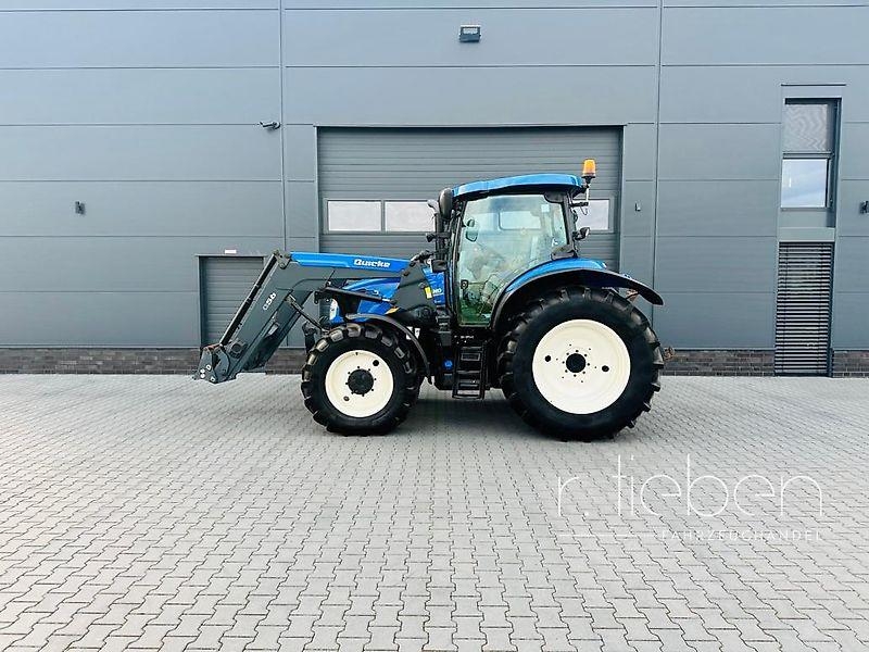 Tracteur agricole New Holland T6.140 EC - Frontlader, FH & FZW — occasion 2016, 7 933 h
