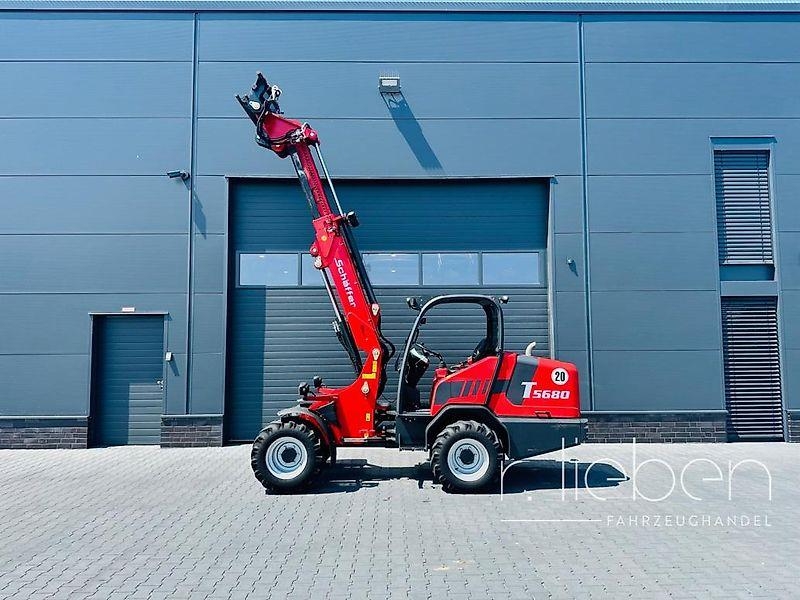 Chariot télescopique Schäffer 5680 T Teleskopradlader - Hoflader — occasion 2018, 4 450 h