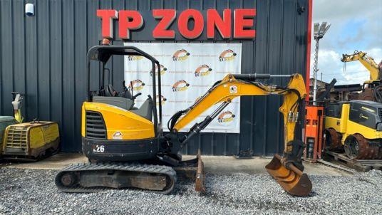 Bobcat E26 à 18 900 € HT