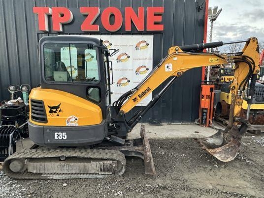 Bobcat E35 à 23 500 € HT