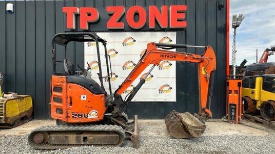 Hitachi ZX26U-5 à 18 500 € HT