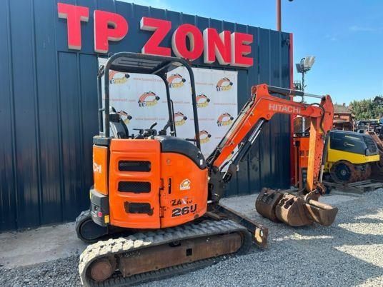 Hitachi ZX26U-5A CR à 19 900 € HT