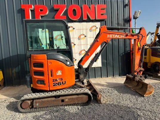 Hitachi ZX26U-5A CR Cabine à 22 900 € HT