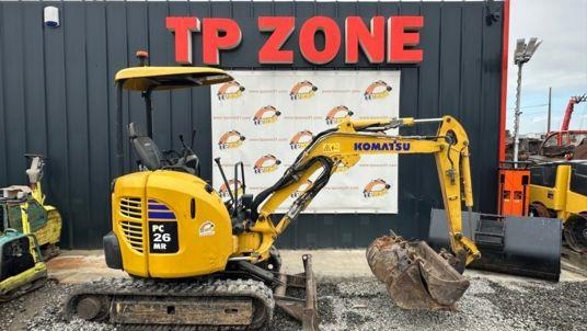 Komatsu PC26MR-3 à 21 500 € HT