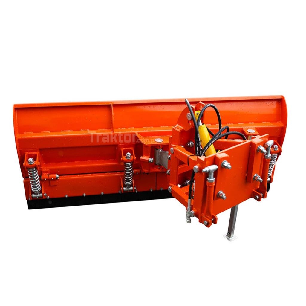 4Farmer Pług do śniegu prosty 160 cm, hydrauliczny, z płyt