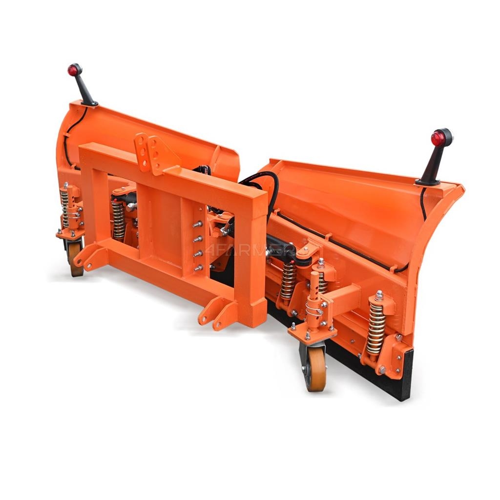 4Farmer Pług do śniegu strzałkowy Vario 180 cm, hydraulicz