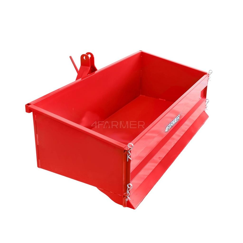 4Farmer Skrzynia transportowa Standard 150 cm z kiprem 4FA